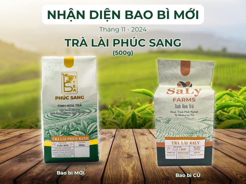 Bao bì mới Trà lài Phúc Sang Bao bì mới Trà lài Phúc Sang