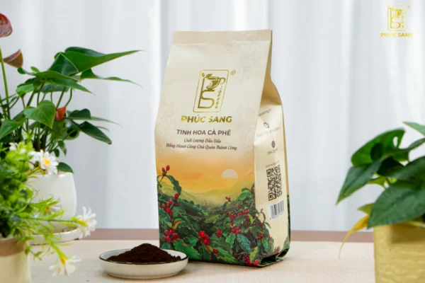 Cà Phê Phúc Sang - Gu III Tinh Tế (Pha Phin và Pha Máy) 1kg - Ảnh 3