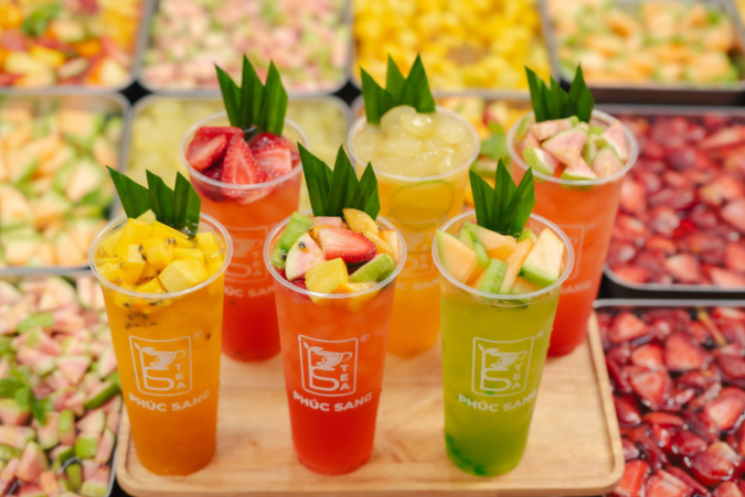 Hướng dẫn cách làm trà trái cây nhiệt đới ngon, chuẩn quán