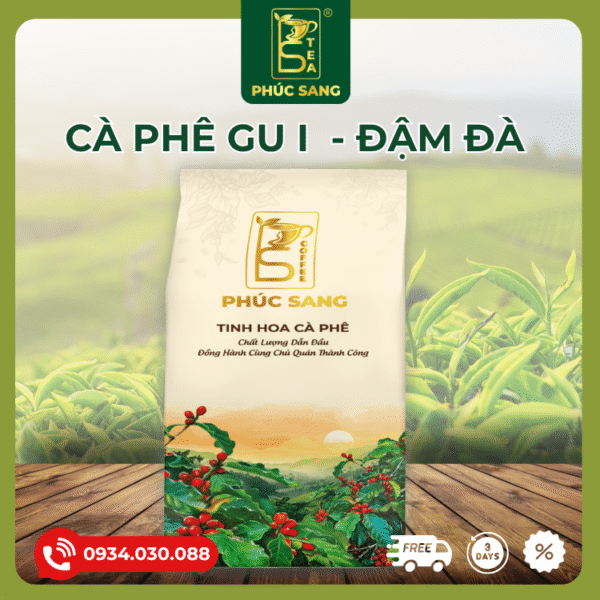 Cà Phê Phúc Sang - Gu I Đậm Đà (Pha Phin) 200g