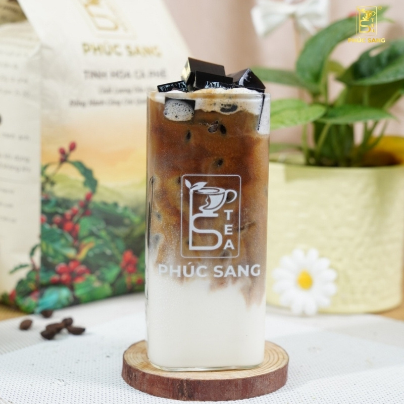 Cách làm cà phê sữa tươi sương sáo đơn giản Cách làm cà phê sữa tươi sương sáo đơn giản