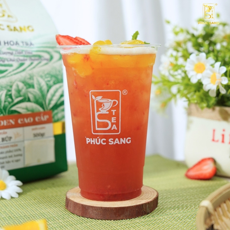 Giá cost trà cam dâu đác Giá cost trà cam dâu đác