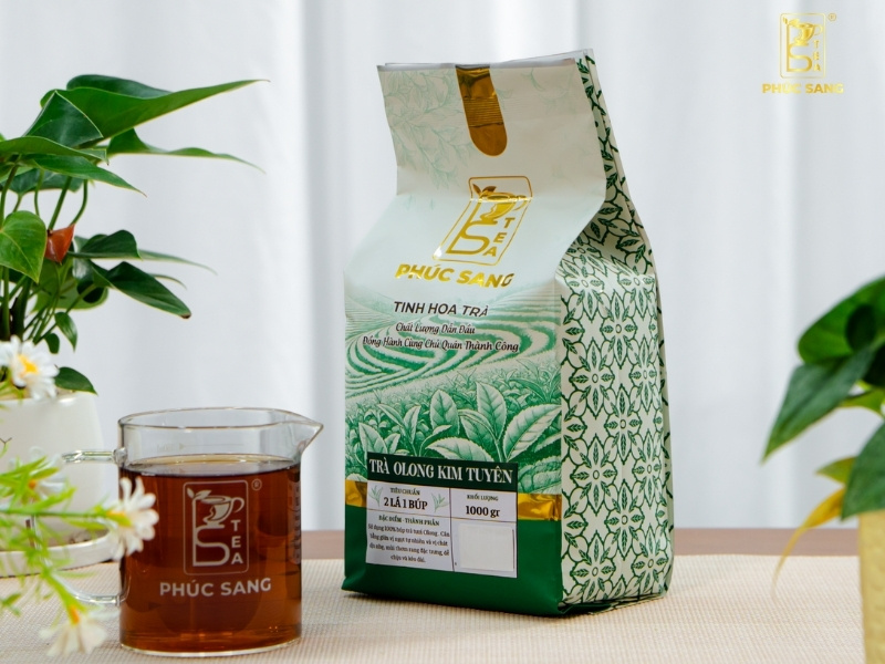 Trà Phúc Sang cung cấp trà ô long chất lượng, phù hợp pha món trà nhãn tươi thanh mát Trà Phúc Sang cung cấp trà ô long chất lượng, phù hợp pha món trà nhãn tươi thanh mát