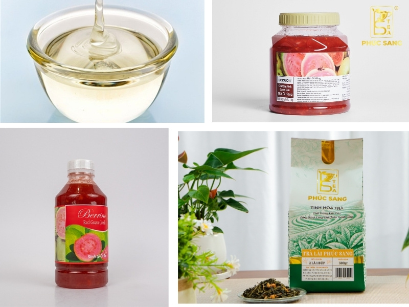 Nguyên liệu để làm trà ổi hồng thơm ngon chuẩn vị Nguyên liệu để làm trà ổi hồng thơm ngon chuẩn vị