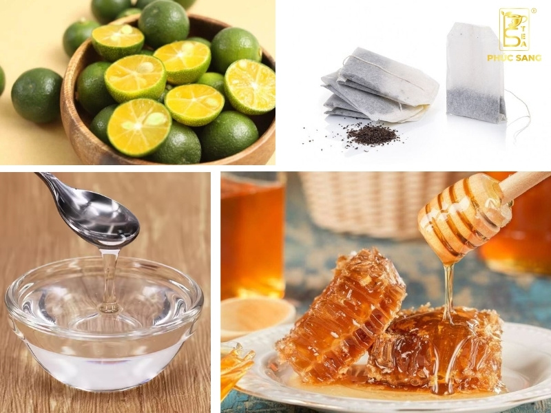 Nguyên liệu để pha chế trà tắc mật ong thơm ngon chuẩn vị Nguyên liệu để pha chế trà tắc mật ong thơm ngon chuẩn vị