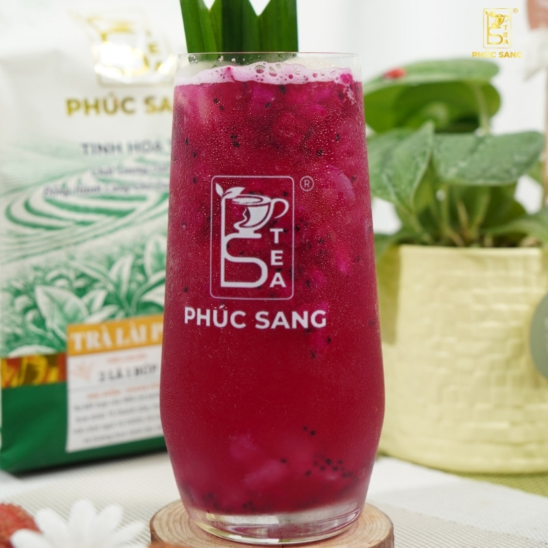 Cách làm trà vải hồng thanh long ngon Cách làm trà vải hồng thanh long ngon