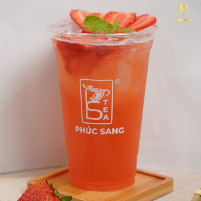 Cách pha trà dâu đông du thơm ngon Cách pha trà dâu đông du thơm ngon