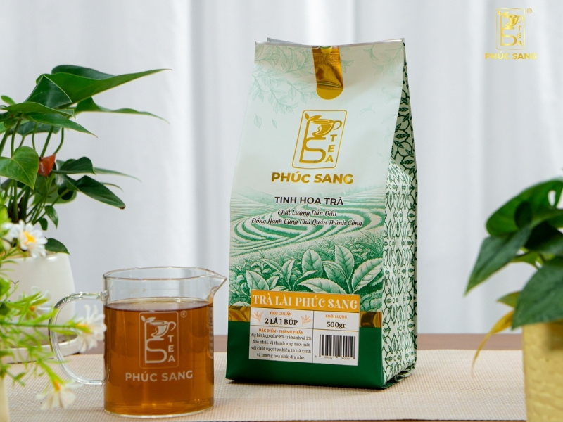 Trà lài chất lượng cao tại Trà Phúc Sang – bí quyết cho ly trà dâu tằm đậm vị.