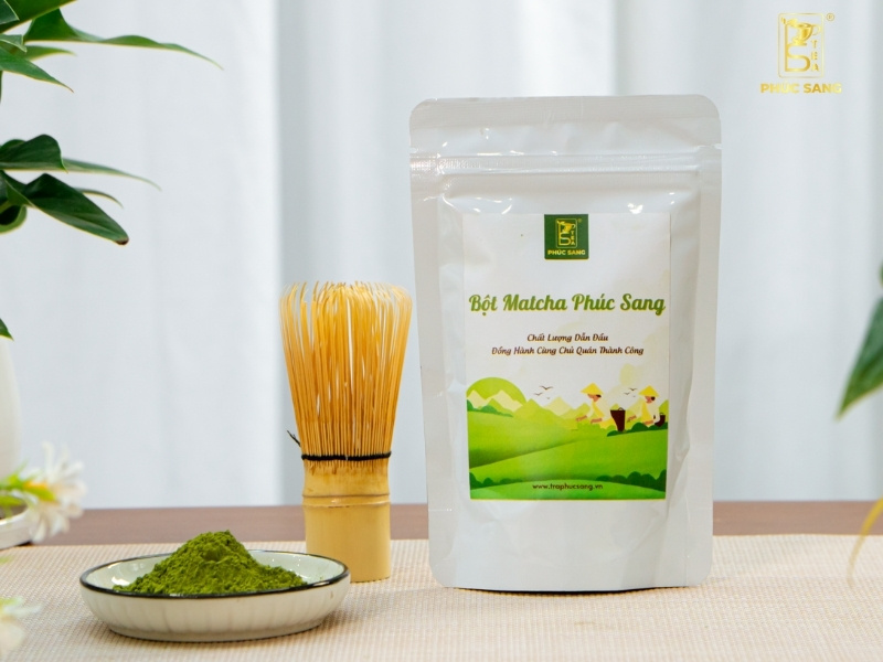 Mua bột matcha chuẩn vị để pha trà sữa matcha thơm béo tại Trà Phúc Sang. Mua bột matcha chuẩn vị để pha trà sữa matcha thơm béo tại Trà Phúc Sang.