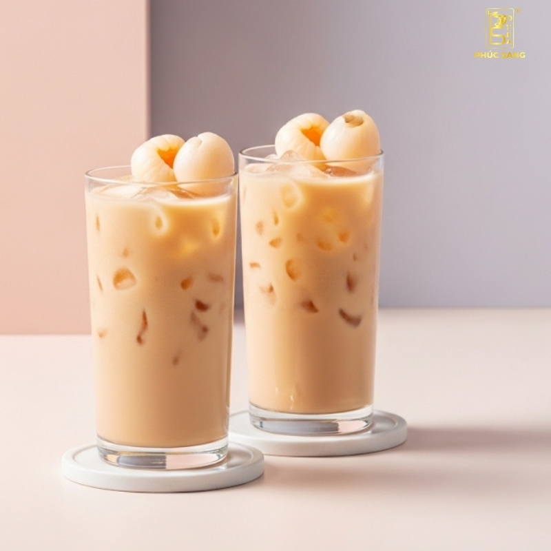 Cách làm trà sữa vải chuẩn vị, dễ ứng dụng cho quán kinh doanh Cách làm trà sữa vải chuẩn vị, dễ ứng dụng cho quán kinh doanh