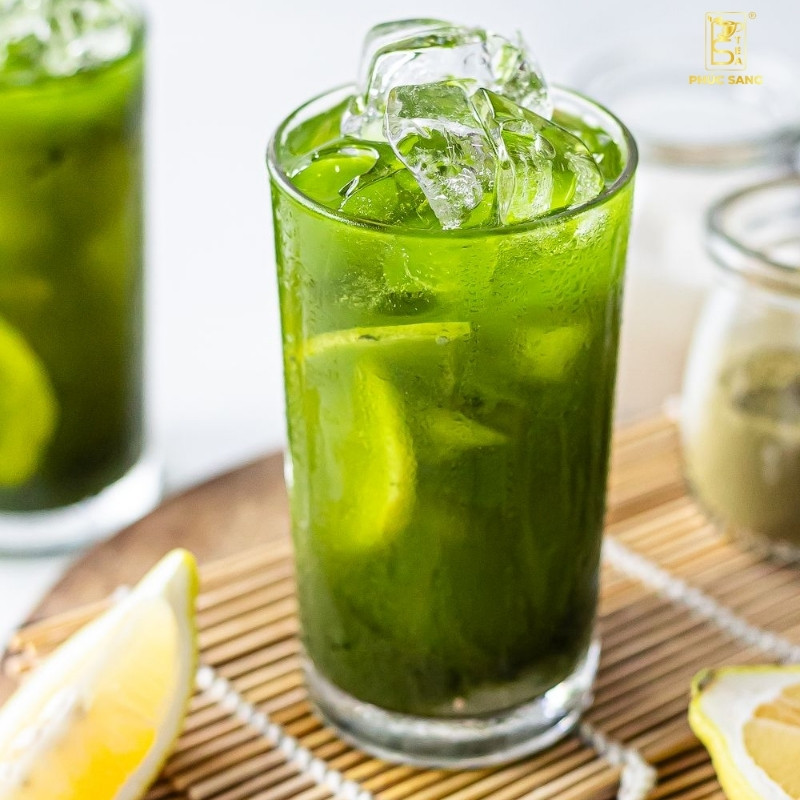 Cách pha trà tắc thái xanh đẹp mắt Cách pha trà tắc thái xanh đẹp mắt