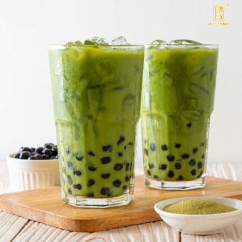 Cách làm trà sữa thái xanh trân châu thu hút khách hàng Cách làm trà sữa thái xanh trân châu thu hút khách hàng