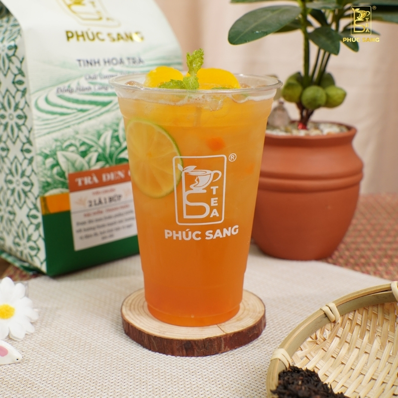 Hướng dẫn chi tiết cách làm trà đào cam sả Hướng dẫn chi tiết cách làm trà đào cam sả