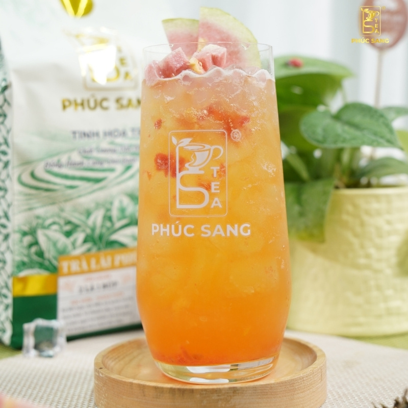 Cách pha trà ổi hồng đơn giản phù hợp kinh doanh Cách pha trà ổi hồng đơn giản phù hợp kinh doanh