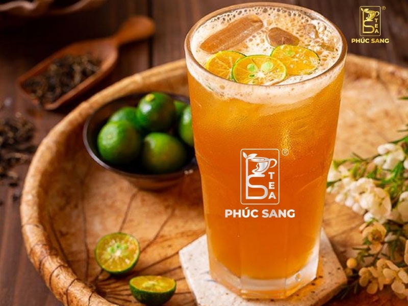 Cách làm trà tắc bằng trà đen​ thơm ngon chuẩn vị