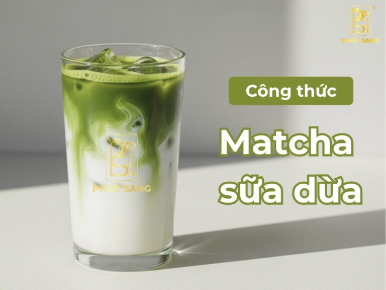 Công thức matcha sữa dừa dễ bán và lợi nhuận cao