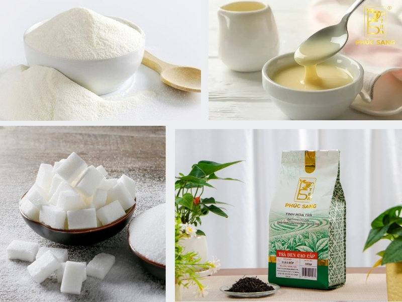 Nguyên liệu pha trà sữa macchiato béo thơm Nguyên liệu pha trà sữa macchiato béo thơm