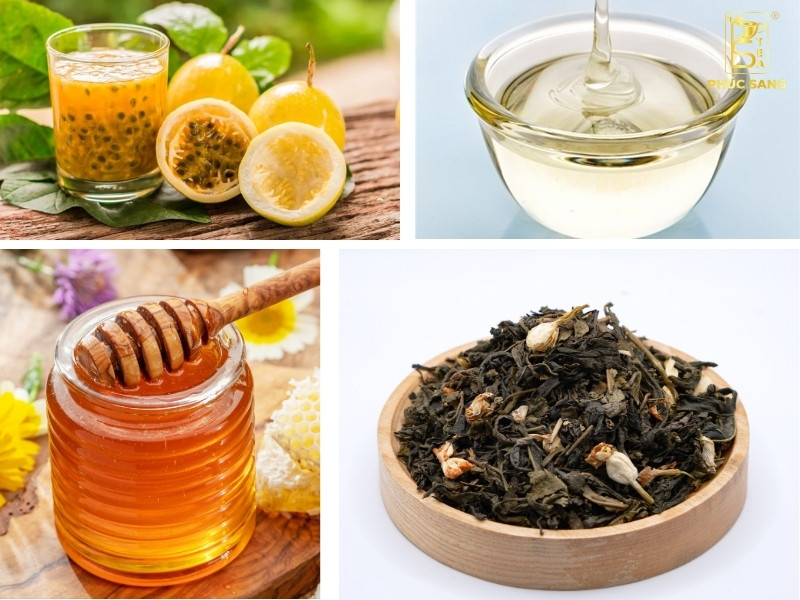 Nguyên liệu pha trà chanh dây mật ong chuẩn vị kinh doanh Nguyên liệu pha trà chanh dây mật ong chuẩn vị kinh doanh
