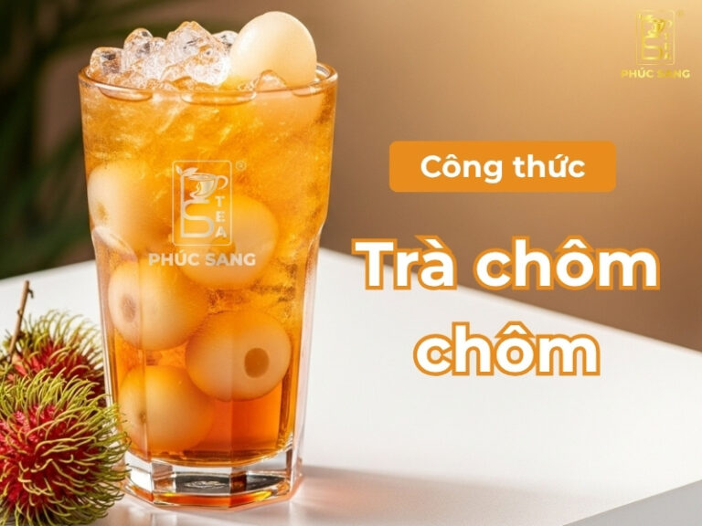 Bí quyết pha trà chôm chôm thanh mát, độc đáo cho thực đơn quán nước