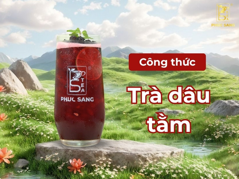 Hướng dẫn pha trà dâu tằm chuẩn vị để kinh doanh 