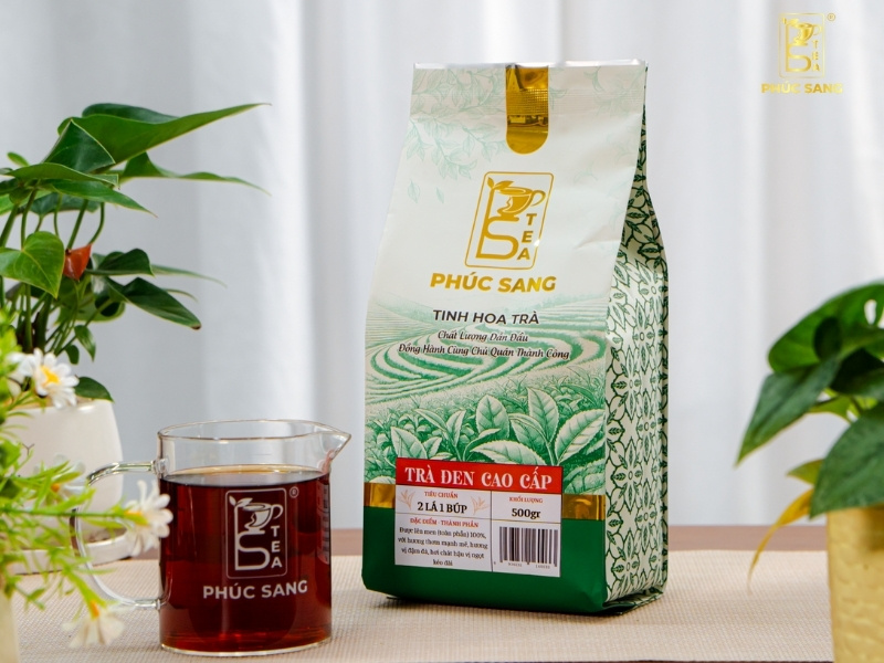 Chọn trà đen đậm vị để pha trà tắc ngon chuẩn tại Trà Phúc Sang.