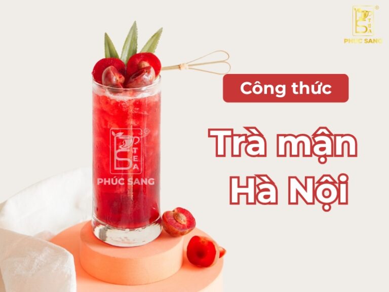Cách pha trà mận Hà Nội đơn giản, lên màu đẹp