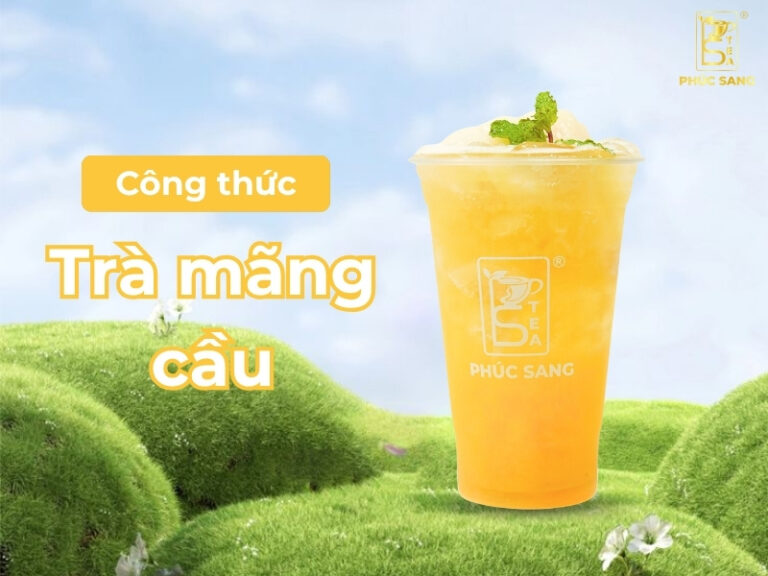 Bí quyết pha trà mãng cầu chuẩn vị, phù hợp kinh doanh đồ uống.