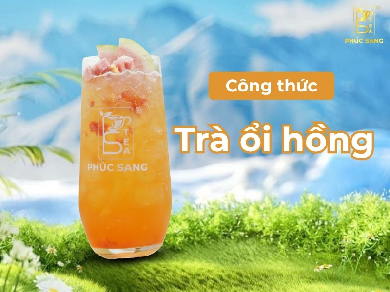 Cách làm trà ổi hồng thơm mát “đắt khách” ngày hè Cách làm trà ổi hồng thơm mát “đắt khách” ngày hè