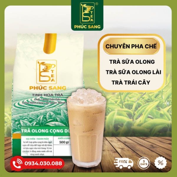 Trà Olong cọng dứa Phúc Sang 500g - Ảnh 2