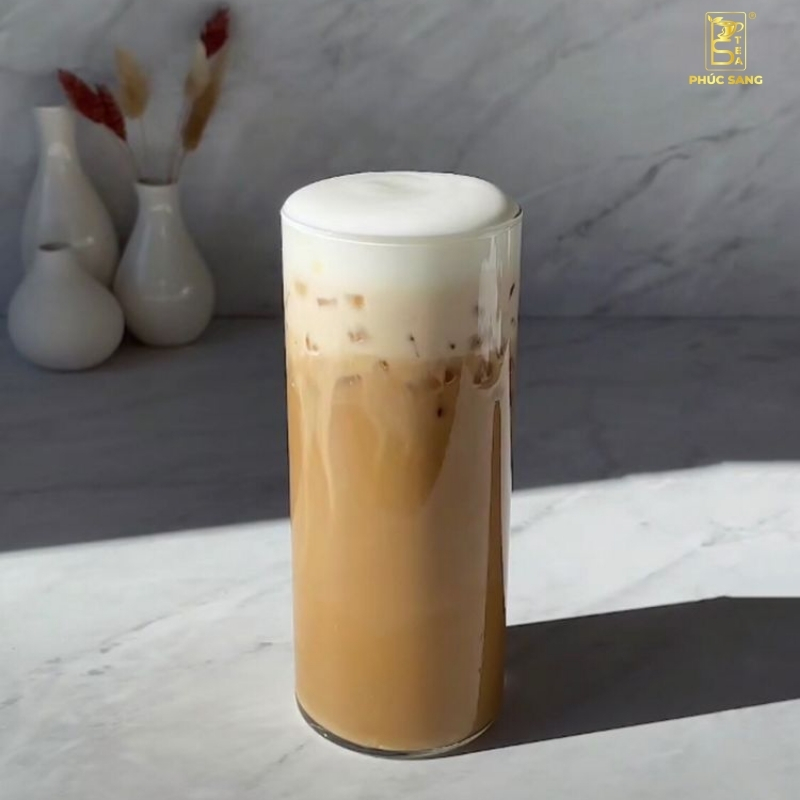 Cách làm trà sữa kem phô mai thơm béo, chuẩn vị kinh doanh Cách làm trà sữa kem phô mai thơm béo, chuẩn vị kinh doanh