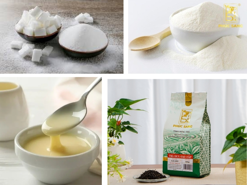 Nguyên liệu pha trà sữa kem cheese Nguyên liệu pha trà sữa kem cheese