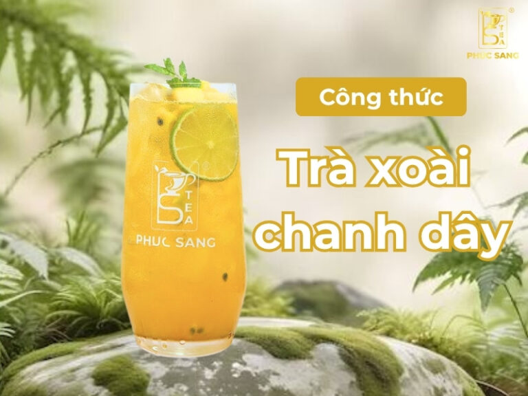 Cách làm trà xoài chanh dây thơm ngon, phù hợp menu quán