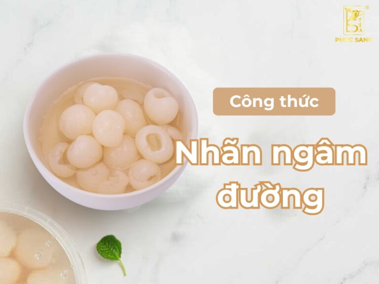 Bật mí cách làm nhãn ngâm đường ngon chuẩn