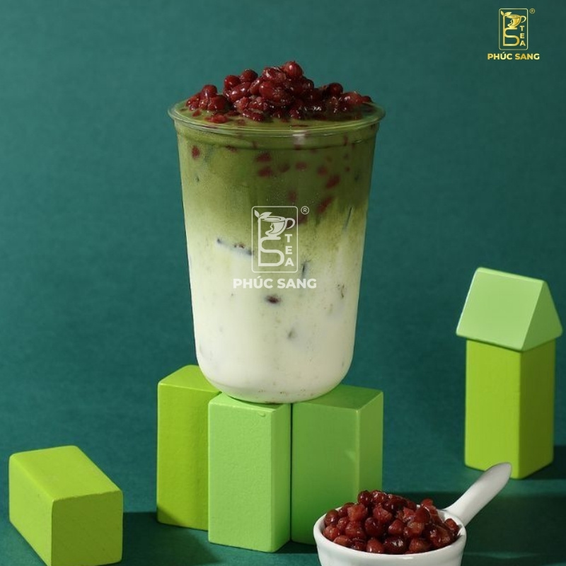 Hướng dẫn cách pha trà sữa matcha đậu đỏ chuẩn vị Hướng dẫn cách pha trà sữa matcha đậu đỏ chuẩn vị