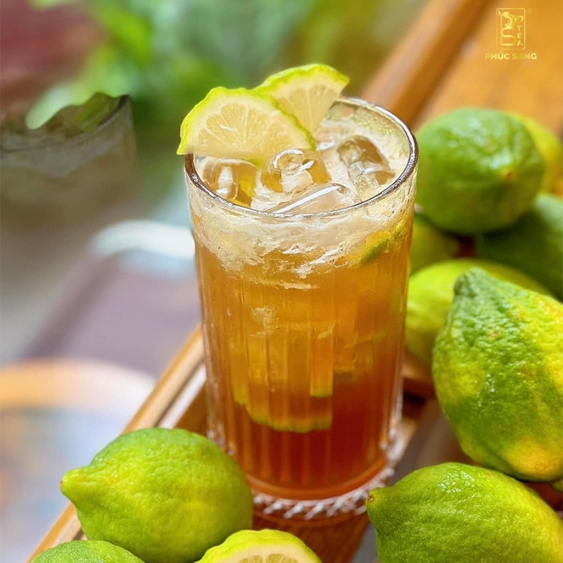 Cách làm chế trà chanh giã tay hấp dẫn Cách làm chế trà chanh giã tay hấp dẫn