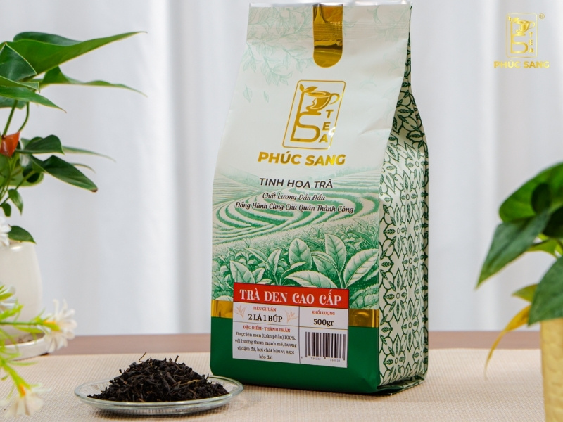 Trà đen cao cấp Phúc Sang – đậm vị, thơm lâu, lý tưởng cho pha chế chuyên nghiệp. Trà đen cao cấp Phúc Sang – đậm vị, thơm lâu, lý tưởng cho pha chế chuyên nghiệp.