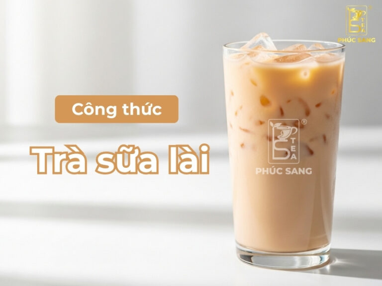 Cách làm trà sữa lài thơm ngon, chuẩn vị