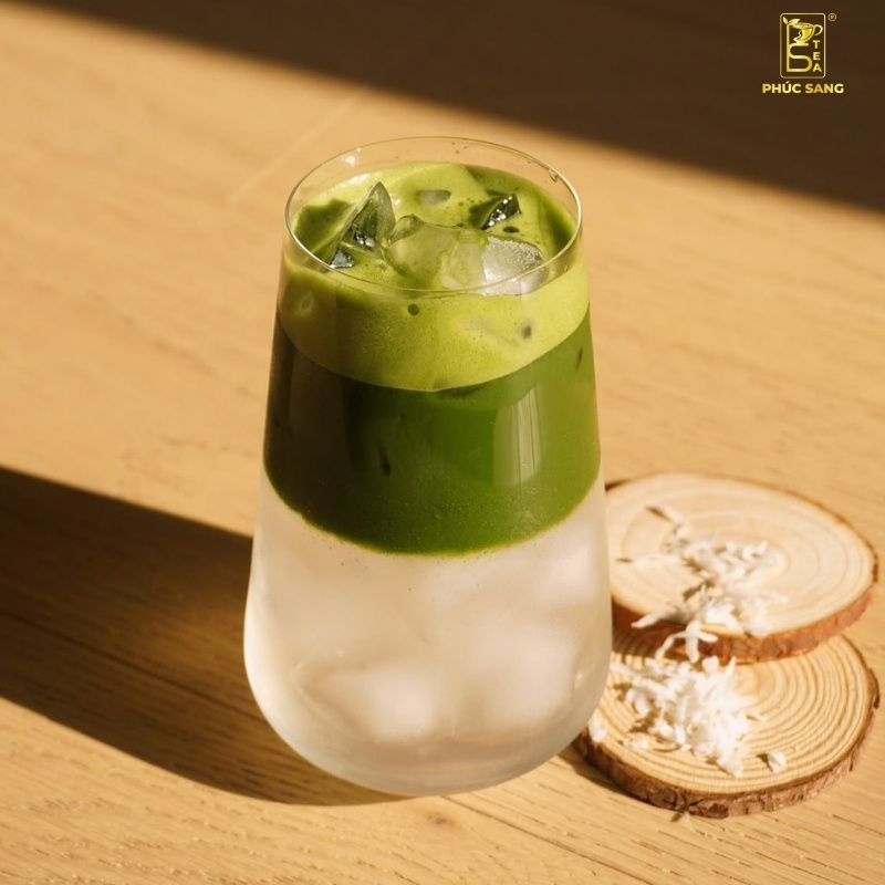 Cách pha matcha coco béo thơm, mát lạnh Cách pha matcha coco béo thơm, mát lạnh