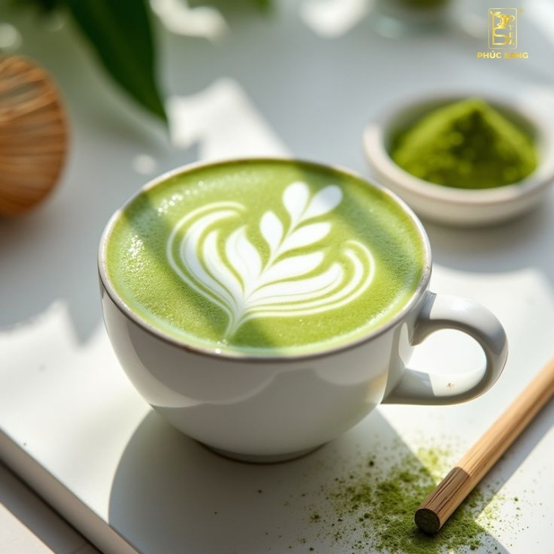 Cách pha chế matcha latte nóng chuẩn vị Cách pha chế matcha latte nóng chuẩn vị