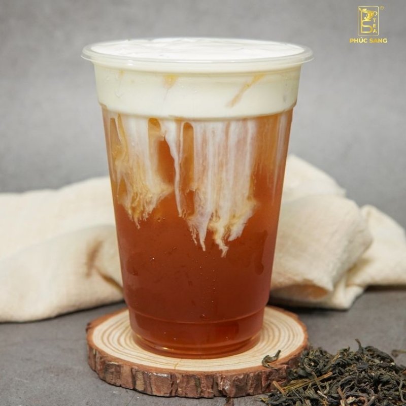Công thức pha Trà sữa ô long lài Công thức pha Trà sữa ô long lài
