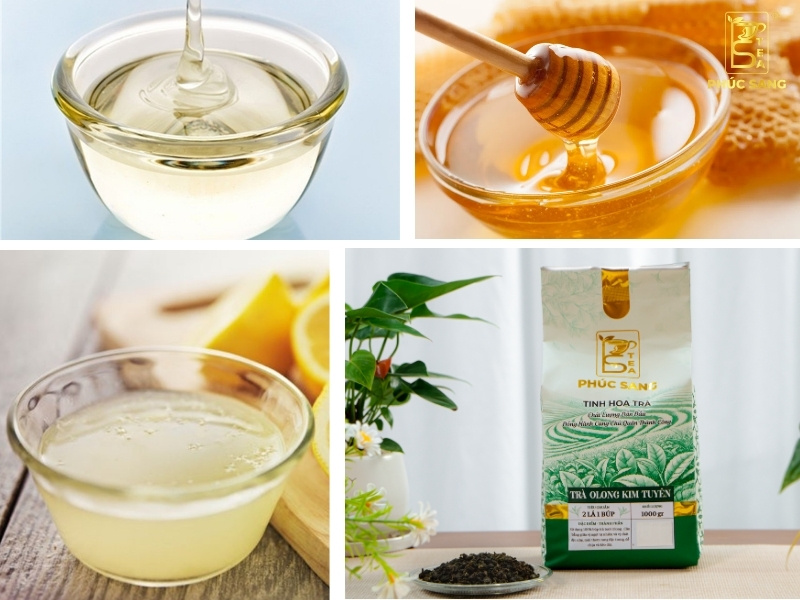 Nguyên liệu pha chế trà olong nhãn mật ong Nguyên liệu pha chế trà olong nhãn mật ong