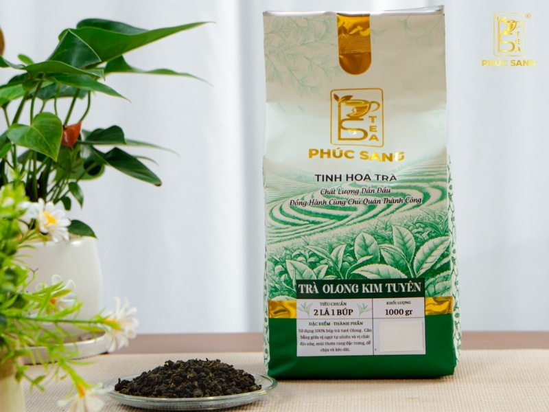 Khách hàng nhận được gì khi mua trà ô long ở Trà Phúc Sang?