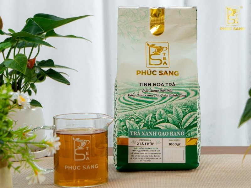 Ưu điểm khi mua trà gạo rang tại Trà Phúc Sang