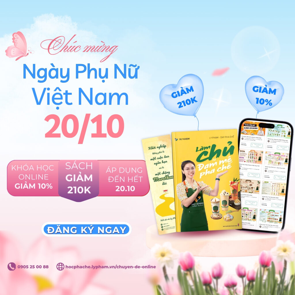 Ưu đãi khóa học online nhân ngày 20/10