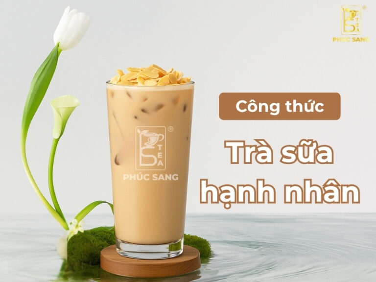 Cách làm trà sữa hạnh nhân đậm đà, vị ngon khó cưỡng