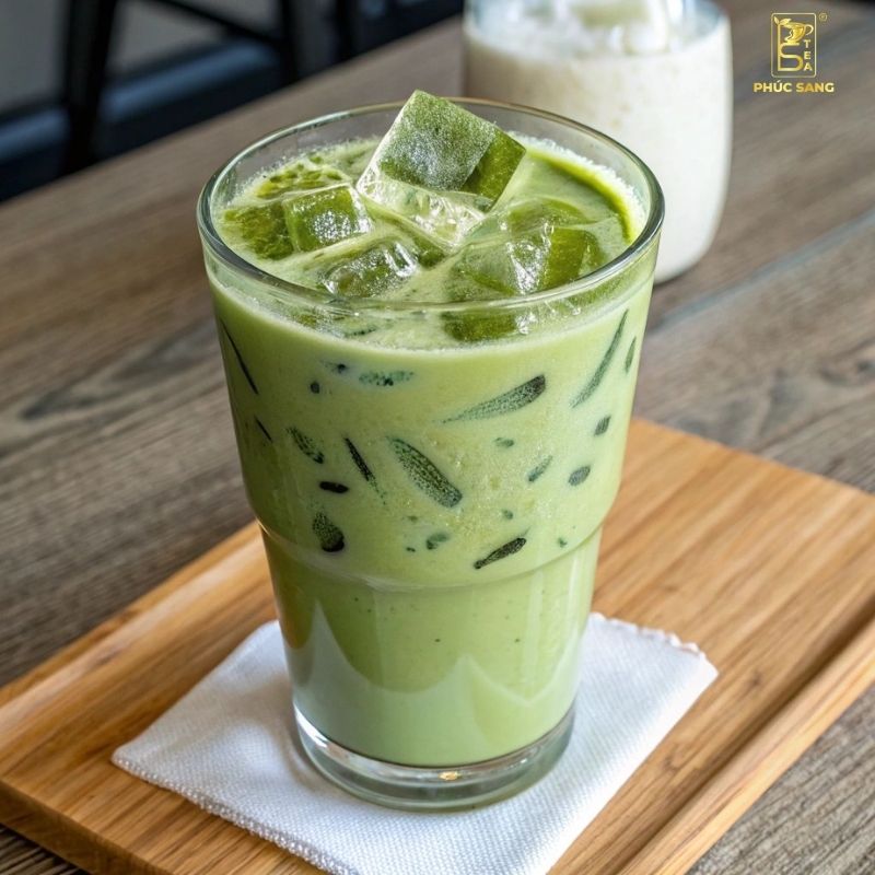 Hướng dẫn cách làm chi tiết trà sữa kiwi bằng mứt kiwi