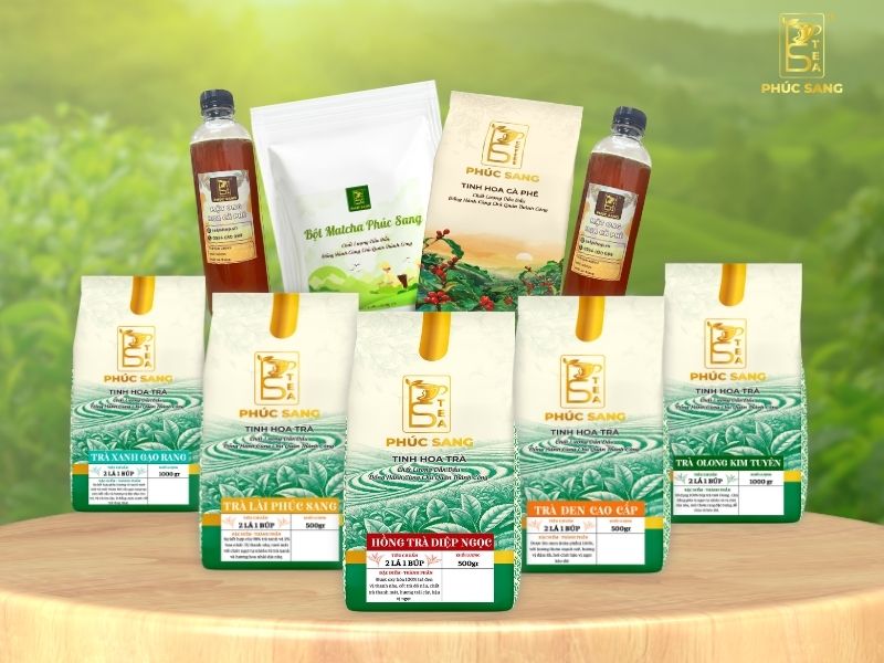 Trà Phúc Sang - Địa chỉ cung cấp nguyên liệu pha chế uy tín tại TP.HCM