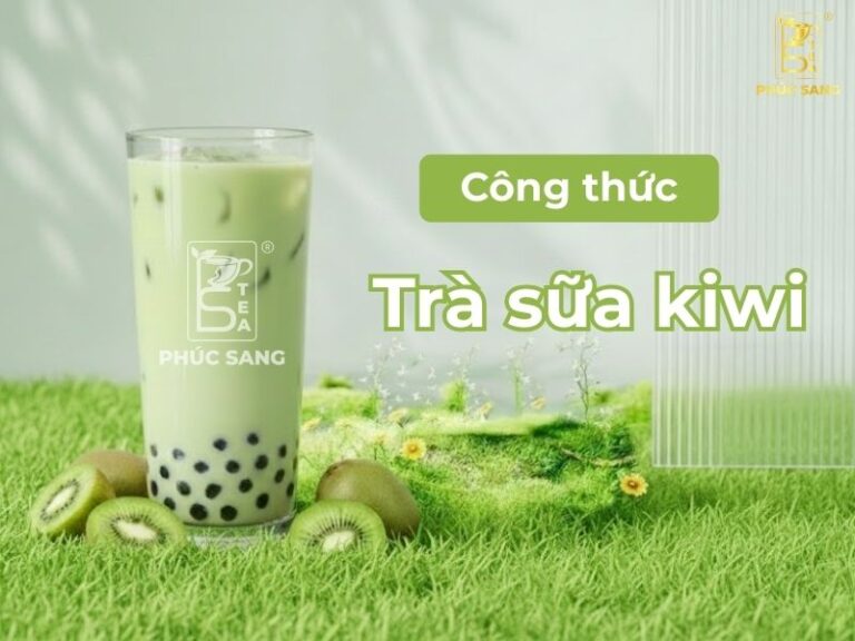C&ocirc;ng thức tr&agrave; sữa kiwi chuẩn vị, m&agrave;u đẹp v&agrave; tiết kiệm cost