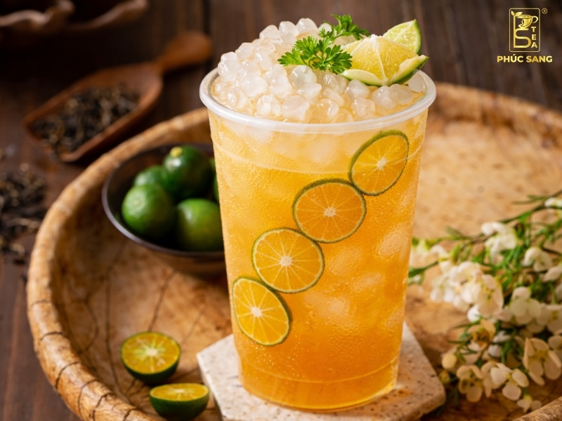 Hướng dẫn cách làm trà tắc trân châu đơn giản