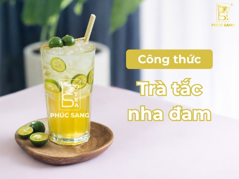 Cách làm trà tắc nha đam thanh mát, chuẩn vị kinh doanh